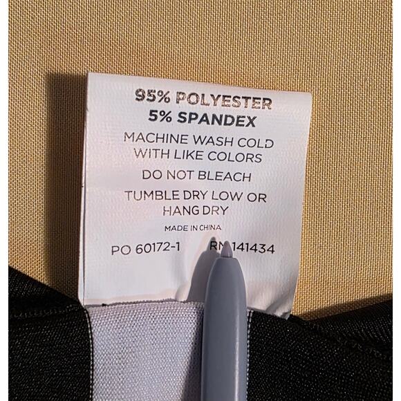 Men's Samuel Adams Referee‎ V-Neck Shirt Size XL Black White Stripe - Picture 5 of 6